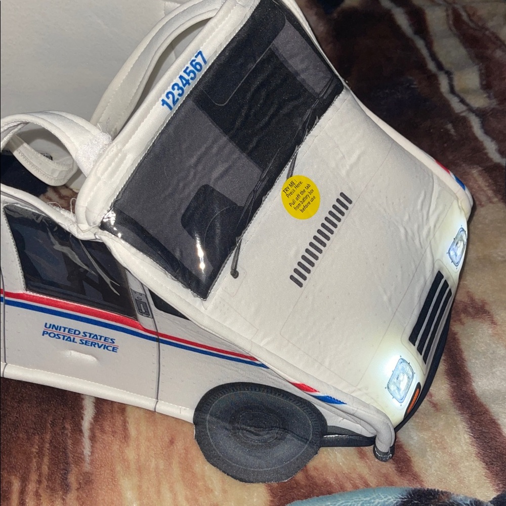 USPS Mail Truck Kids Costume Priority Mail Postal Service